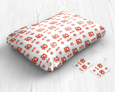 milestone wrapping paper