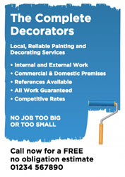 roller painting leaflets