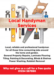 handyman leaflets