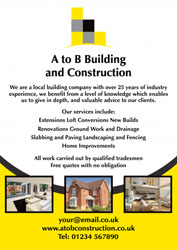 building services leaflets
