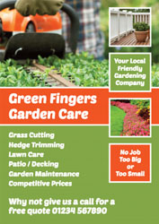 hedge trimming leaflets