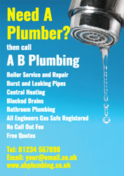 need a plumber leaflets