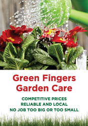 garden care flyers