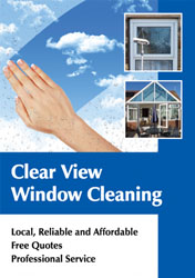 gleaming window cleaning flyers
