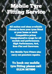 mobile tyre fitting flyers