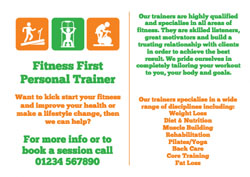 personal trainer flyers