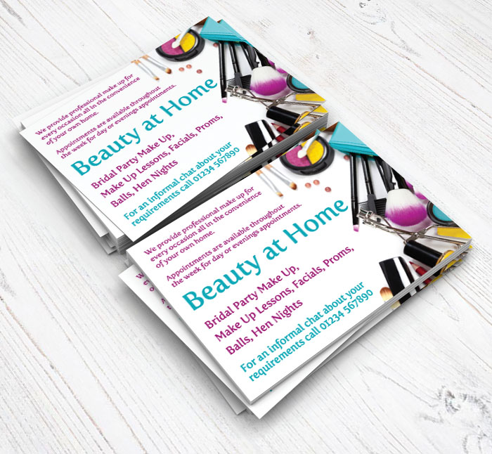 cosmetics flyers