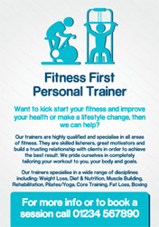 fitness instructor flyers