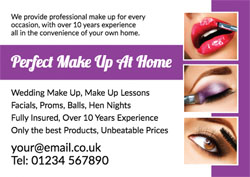 makeover flyers