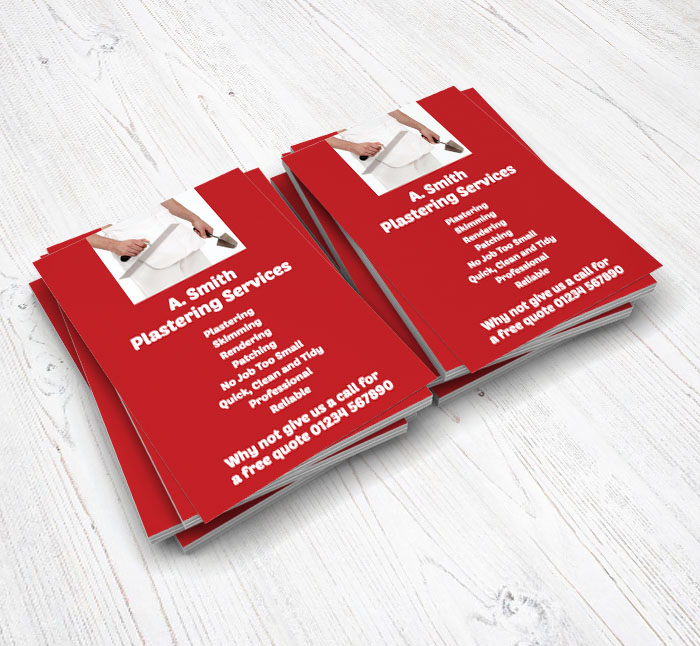 plastering services flyers
