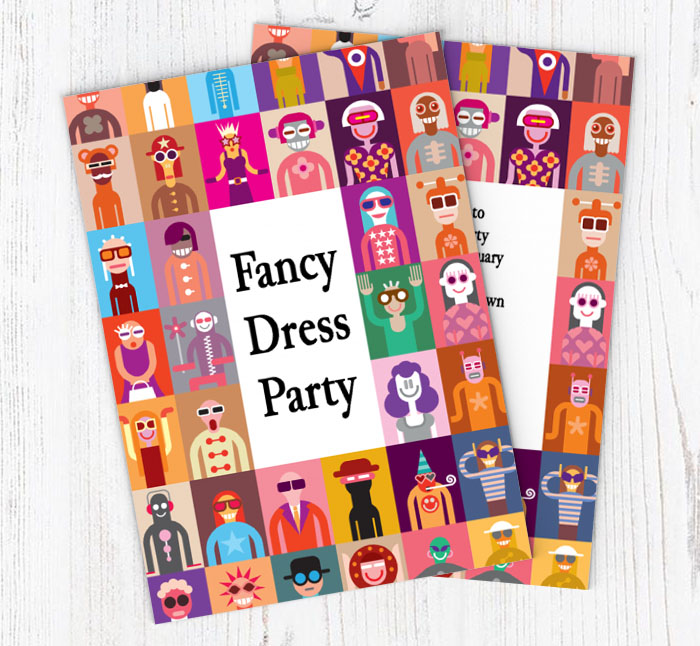 fancy dress party invitations