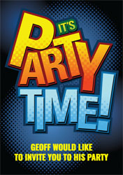 its party time party invitations