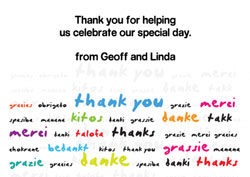 multilingual thank you cards