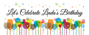 lets celebrate party banner