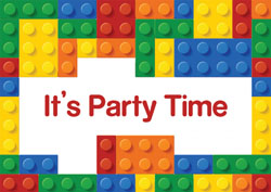 lego party invitations