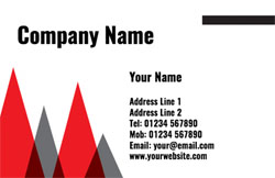 red peaks business cards