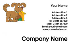 dog and kennel business cards