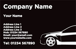 prestige car business cards
