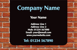 house bricks business cards