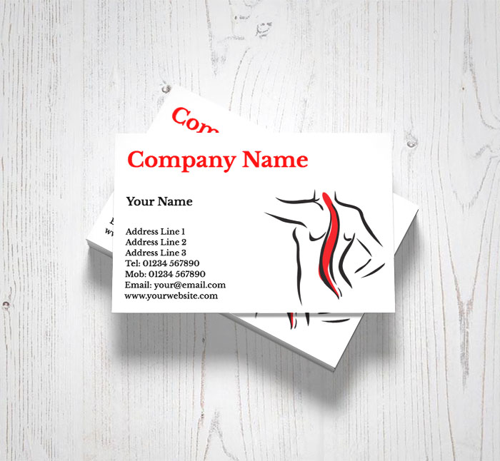 osteopath business cards