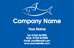 fishmonger business cards