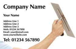 plastering arm business cards