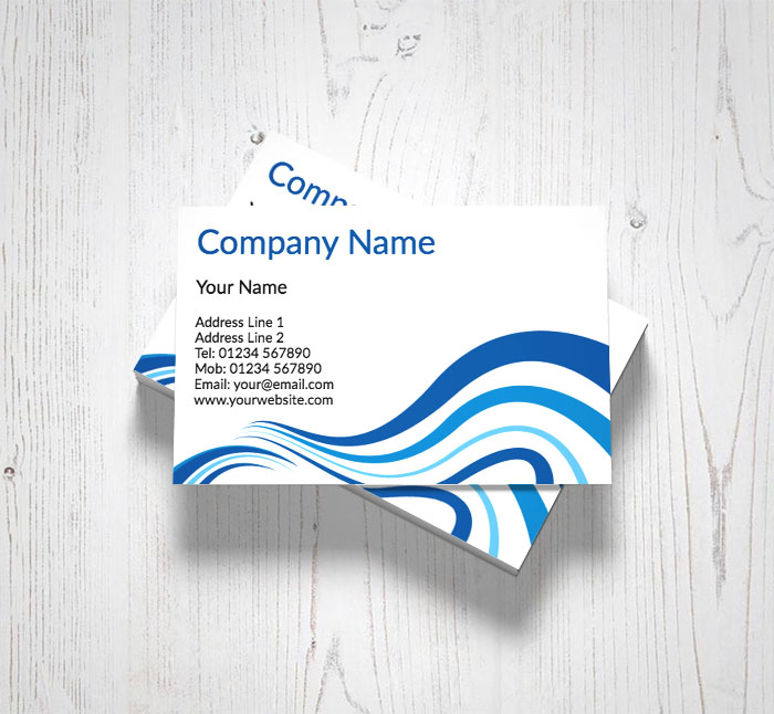 blue wave business cards