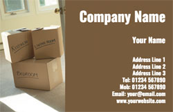 removal service business cards