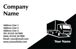 removal lorry business cards