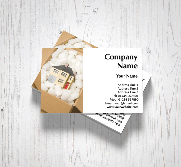 home removal business cards