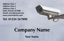 security camera business cards