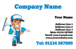 local window cleaner business cards