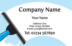window washer business cards