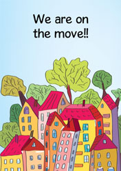 bright houses moving cards