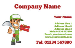 local gardening service business cards
