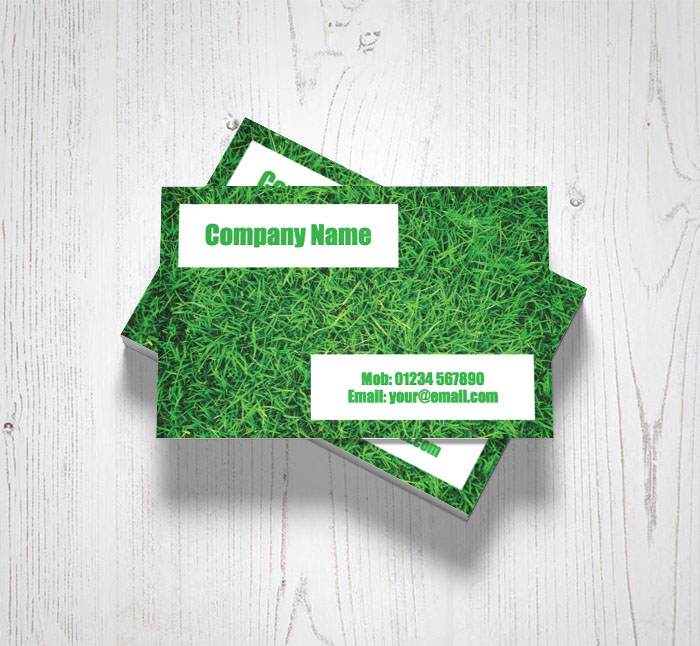 lawn maintenance business cards