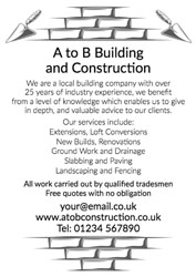 building bricks leaflets