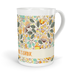 personalised seasons spring fine bone china mug