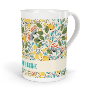 personalised seasons summer fine bone china mug