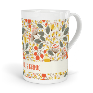 personalised seasons autumn fine bone china mug