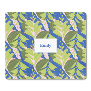 personalised verdant peppermint tea placemats