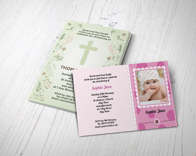 christening invitations