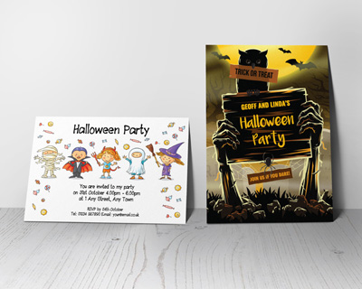 halloween party invitations