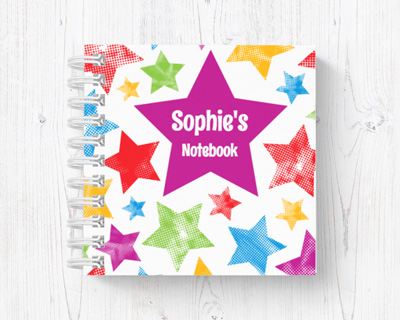 personalised mini notebooks