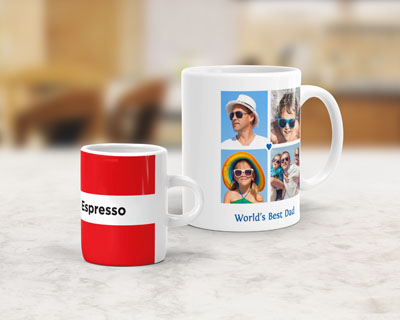 personalised mugs and cups
