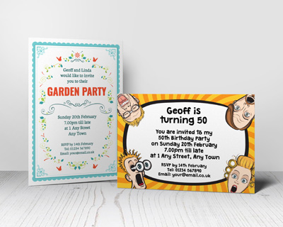 Birthday Party Invitations