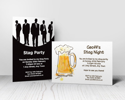 stag party invitations