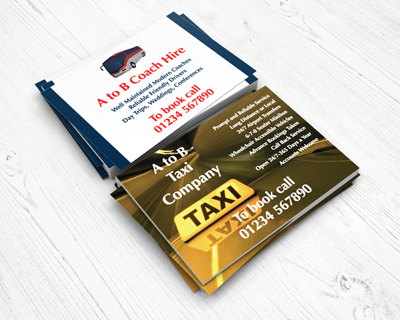 taxi flyers