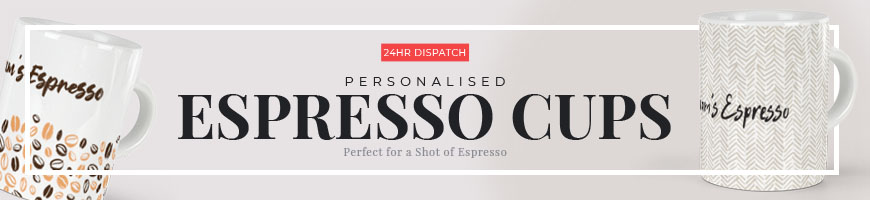 Personalised Espresso Cups