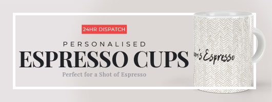 Personalised Espresso Cups